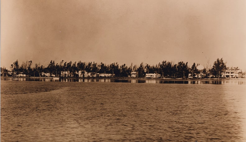 Old photo of Fort Lauderdale Beach