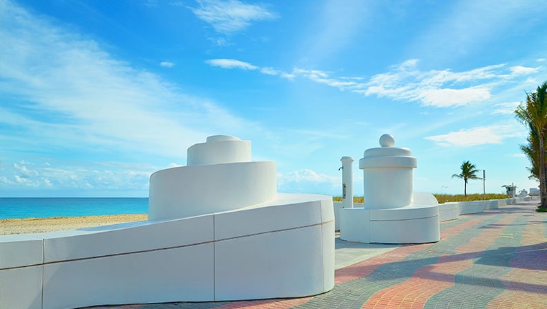 Fort Lauderdale Beach Boardwalk